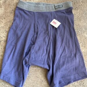 Fruit of the Loom Premium Purple Boxer Briefs Comfortable 100% Cotton Size Small